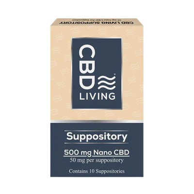 CBD Living Suppositories 500mg
