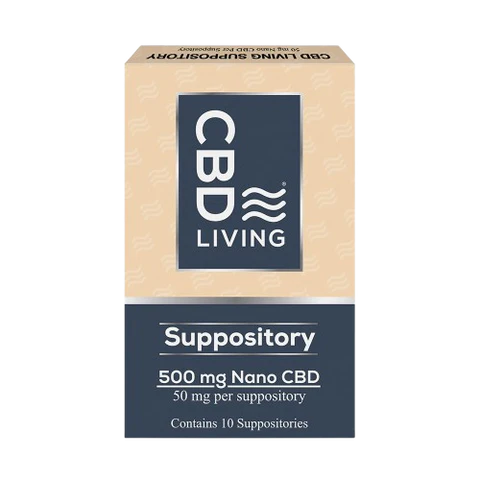CBD Living Suppositories 500mg