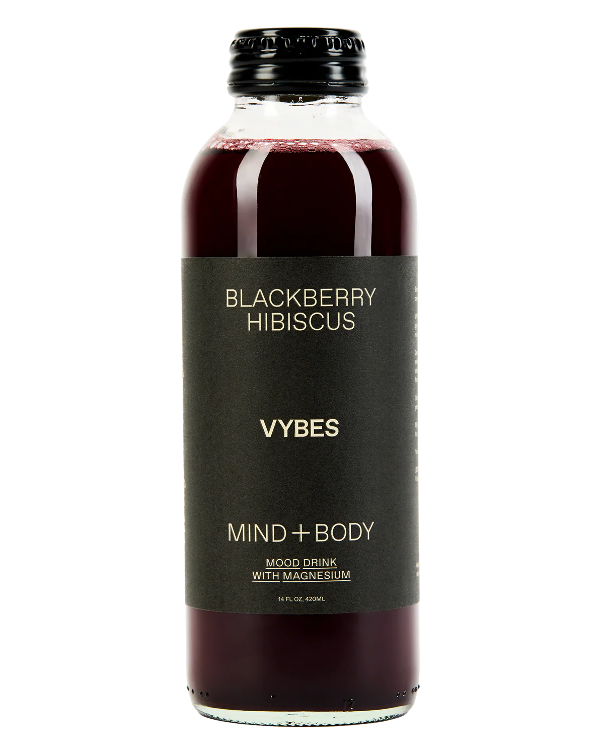 VYBES Mood + Mind Drinks, Attribute: Blackberry Hibiscus