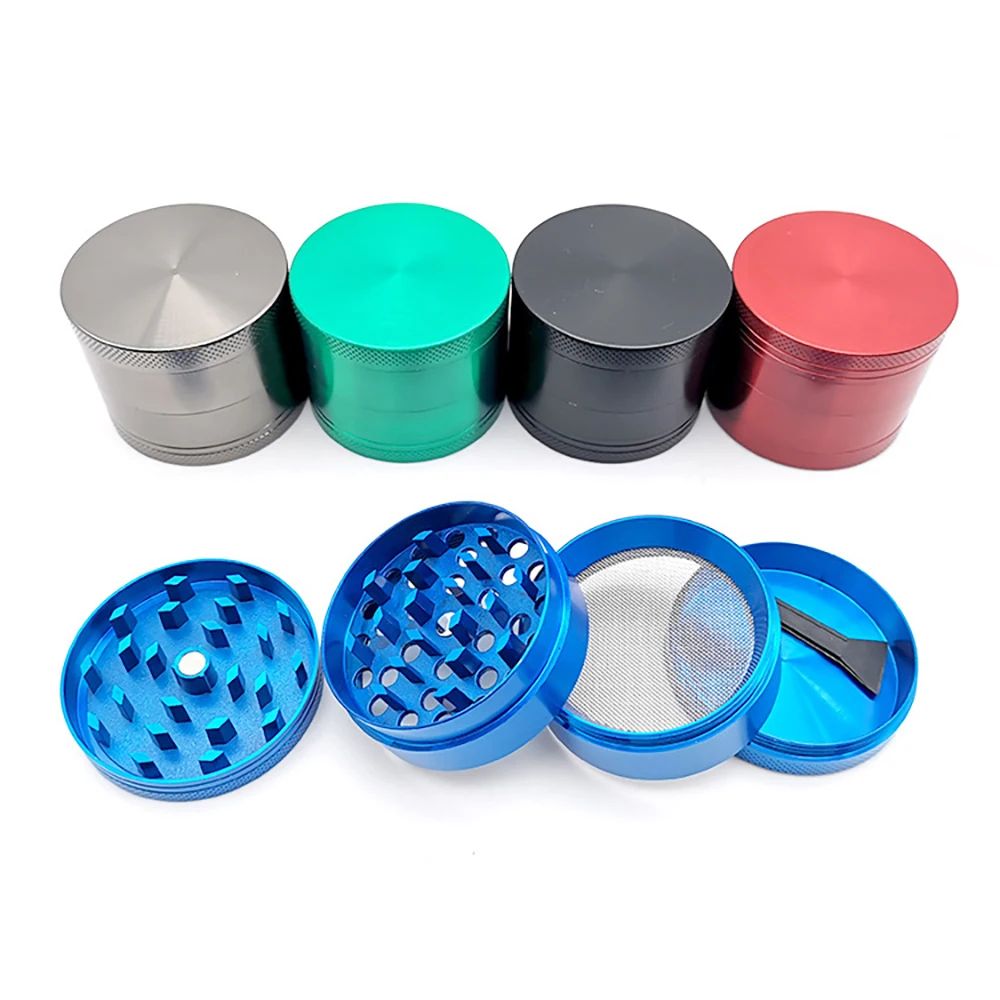 Herb Metal 4 Layer Grinder, Size: Medium (50mm)