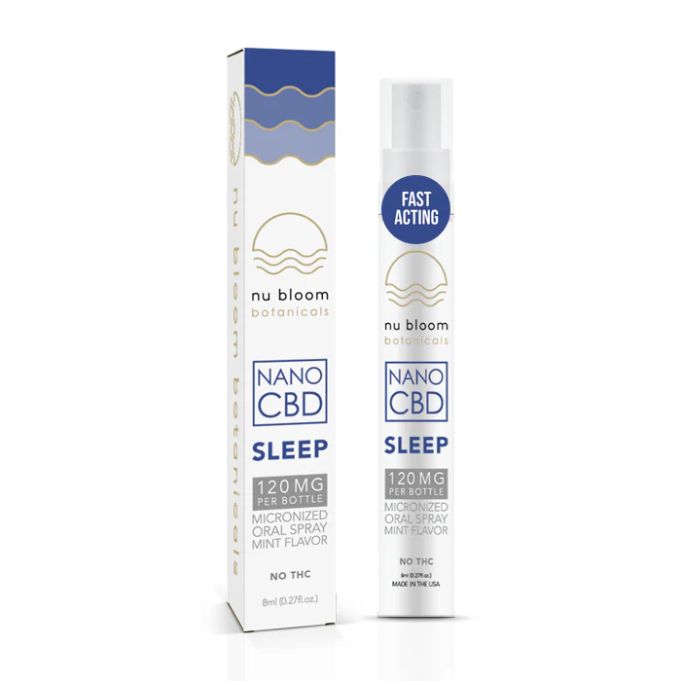 NuBloom Sleep CBD Oral Spray