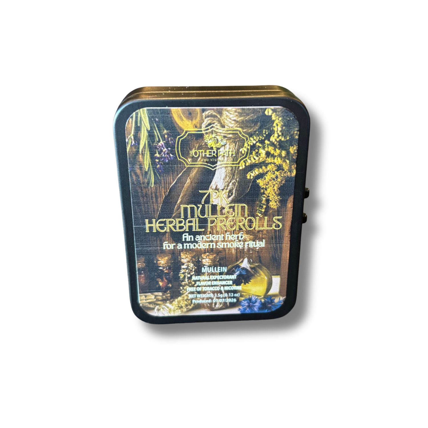 Herbal Preroll 7-Pack 3.5g, Material: Mullein