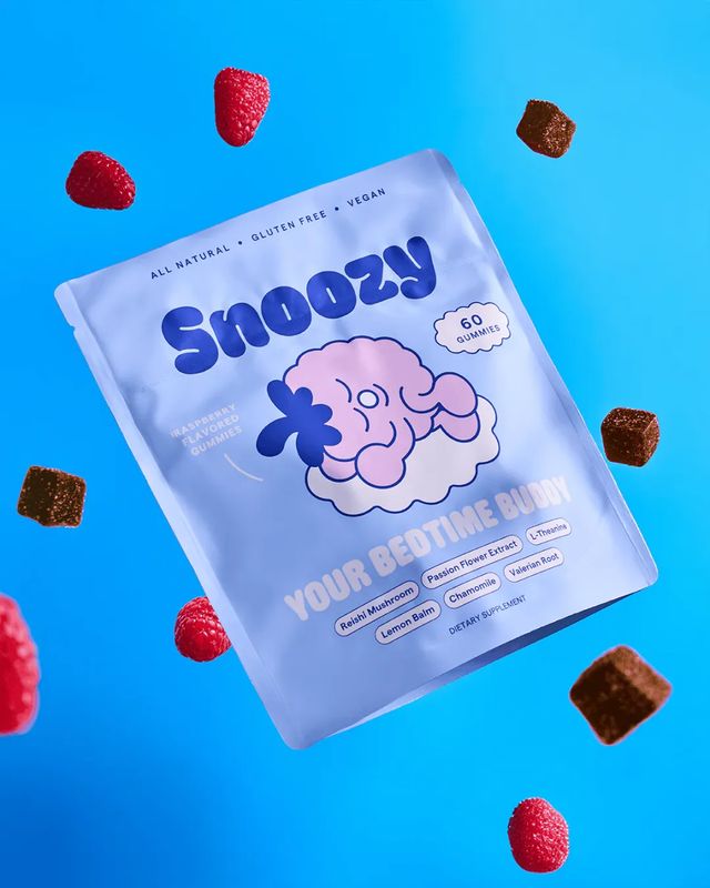 Snoozy's Herbal Bedtime Buddy Gummies