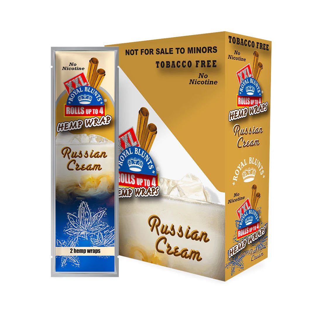 Hemparillo Hemp Wraps, Attribute: Russian Cream 2pk