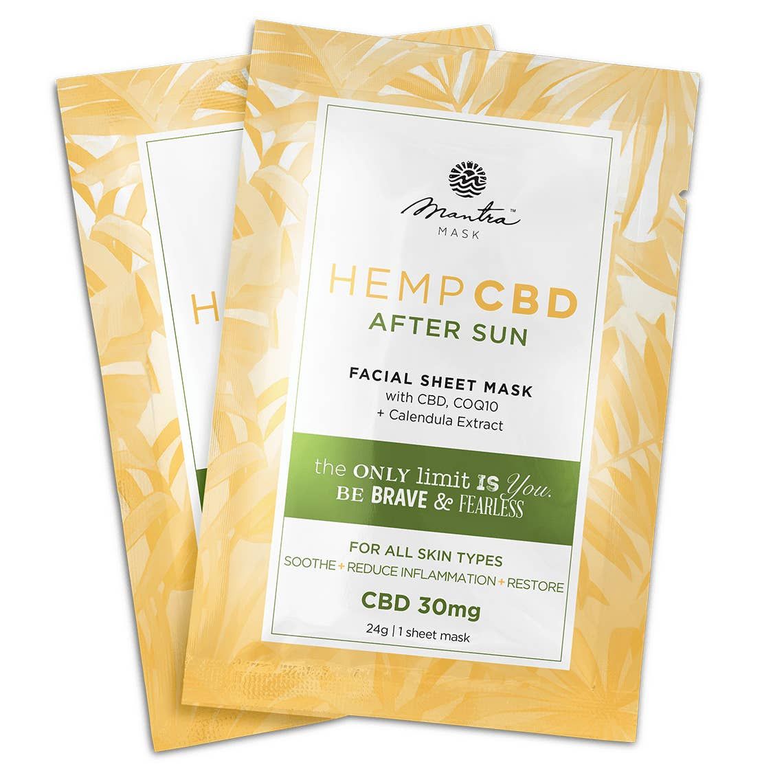 Mantra CBD Masks Mantra CBD Masks, Attribute: After Sun