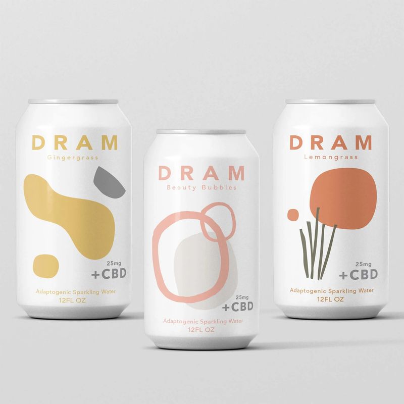 Dram Adaptogenic Sparkling Water + CBD