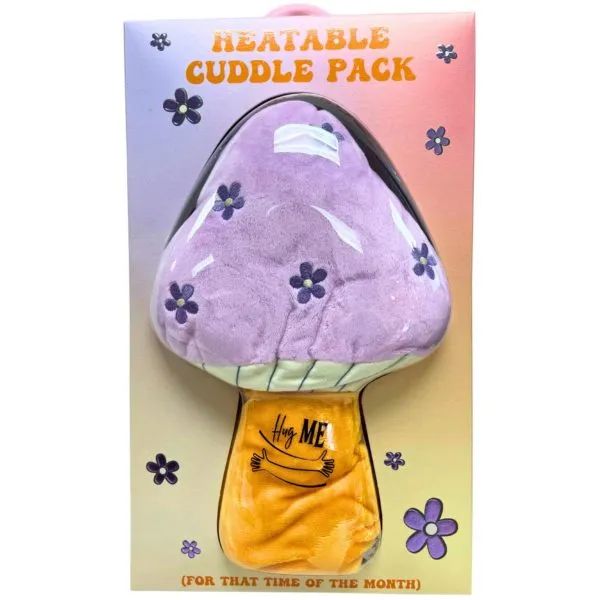 Mushroom Menstruation Heatable Cuddle Pack Mushroom Menstruation Heatable Cuddle Pack