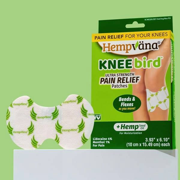 Hempvana KneeBird Relief Patch | FDA Listed | Doctor Design