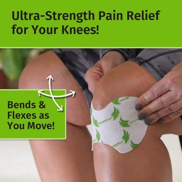 Hempvana KneeBird Relief Patch | FDA Listed | Doctor Design