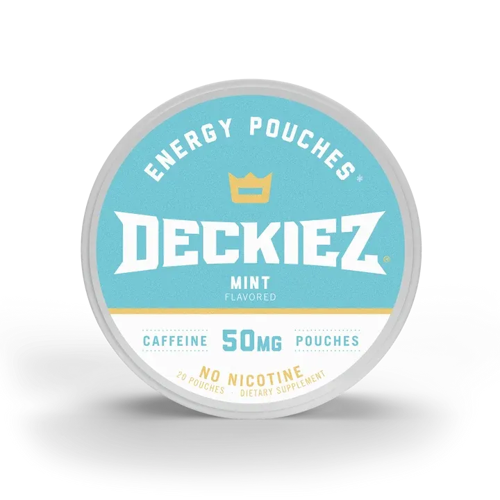 Deckiez Energy Pouches Deckiez Energy Pouches, Flavor: Mint Caffeine Pouches 20ct