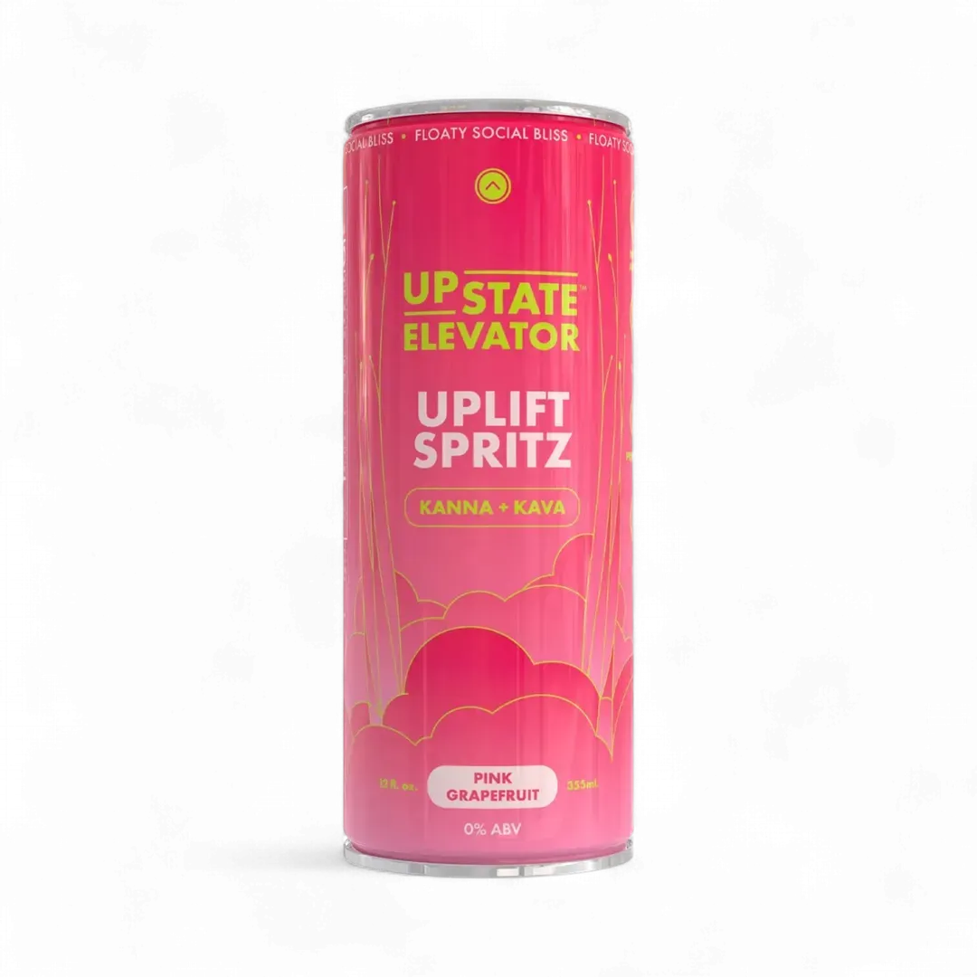 Upstate Elevator, Flavor: Pink Grapefruit Feel Good Spritz