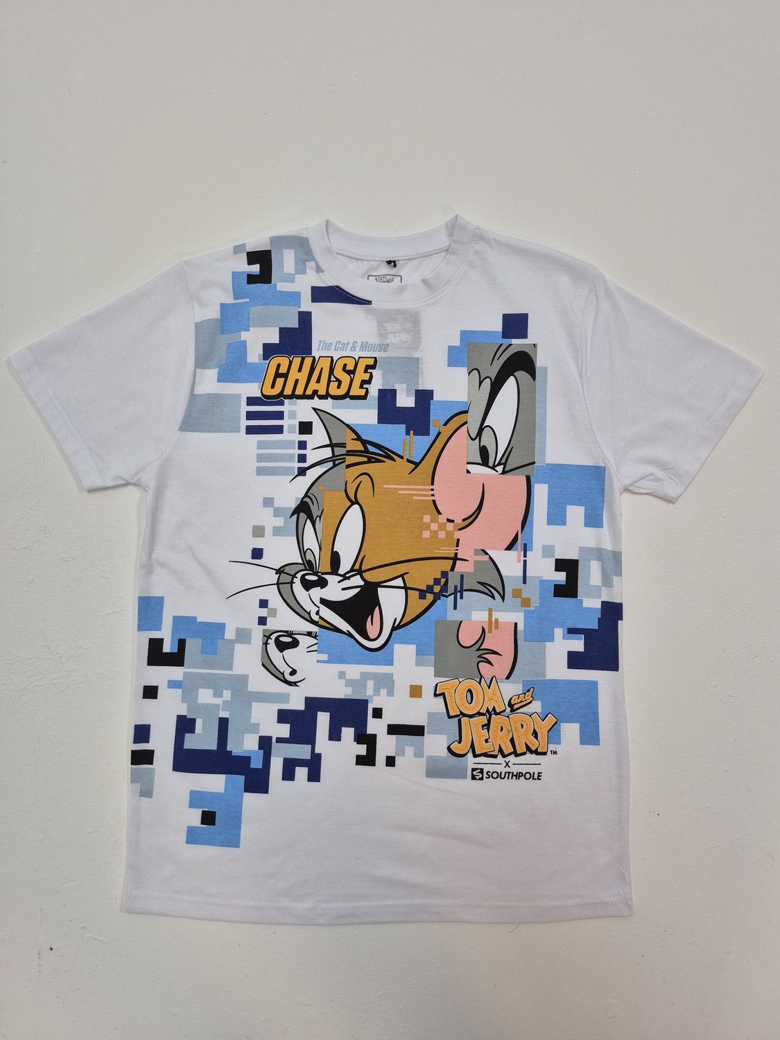 Tom &amp; Jerry, Colour: White, Size: Medium
