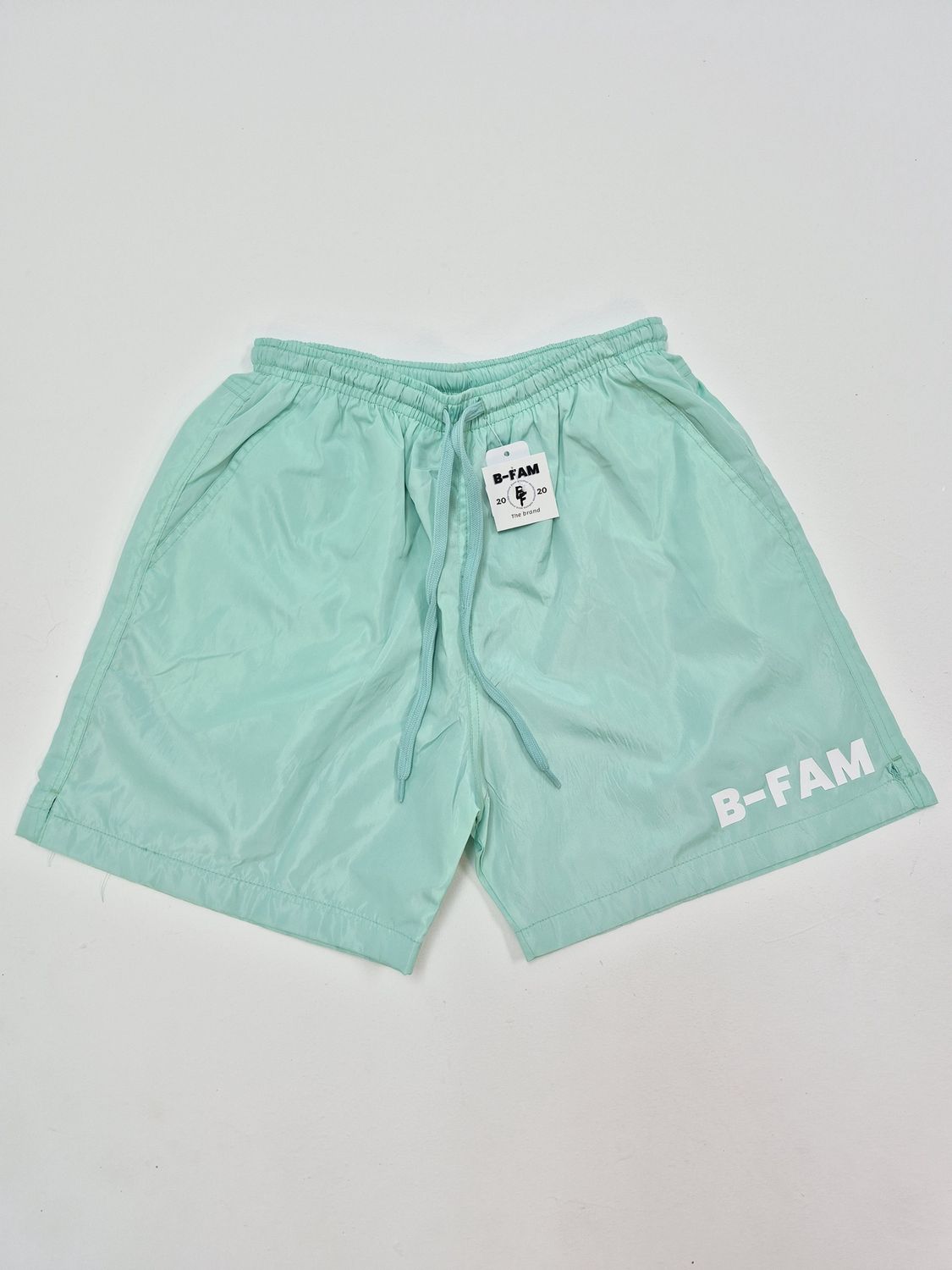 BFAM SWIM TRUNKS, Colour: TURQUOISE, Size: MEDIUM