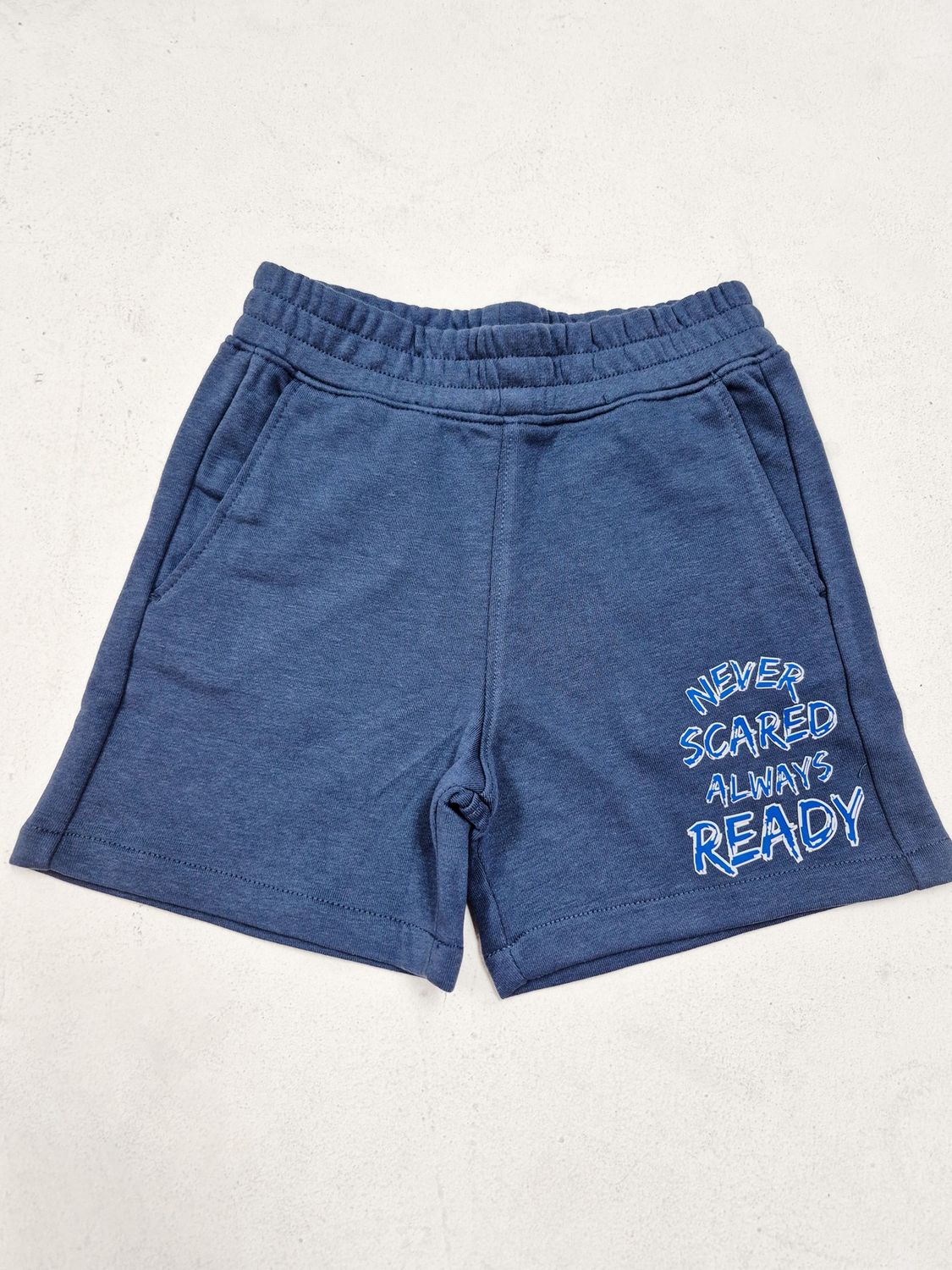 NEVER SCARED, Colour: BLUE, Size: 4T