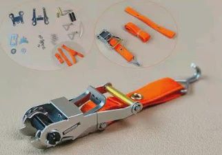 Scale Ratchet Strap, 1 pc, Orange