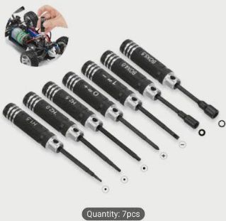 Tool Kit .05mm to 2.0 mm 1/18th, 1/24