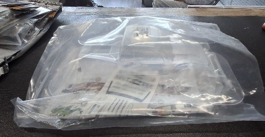 1946 Dodge Power Wagon, Clear Body for SCX24-USED