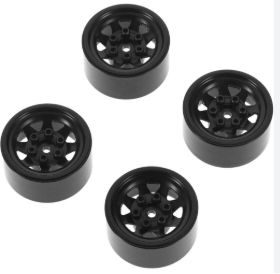 1.0&quot; Stock Beadlock Wheels (Black)- USED