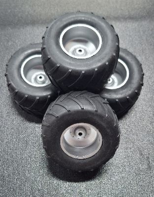 Wheel/Tire LT/RT Assm Monster Truck 1/24, 1/18  USED