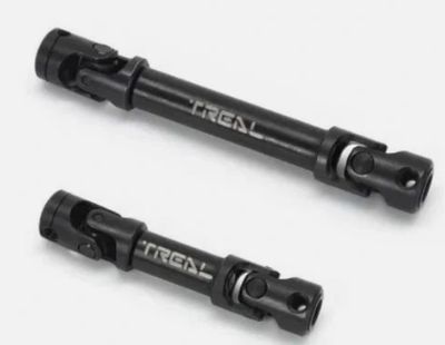 TREAL TRX 4M Center Driveshaft Set Heavy Duty Steel (2)  1/18 TRAXXAS-4M  USED