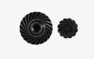 Overdrive Helical Gear Set Front Rear Axles Steel Alloy Gear for TRX4M Upgrade 1/18   USED