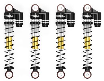 TREAL SCX24 Shocks 43mm Tele Shock Vibration Damper(4) for 1/24 Axial   USED