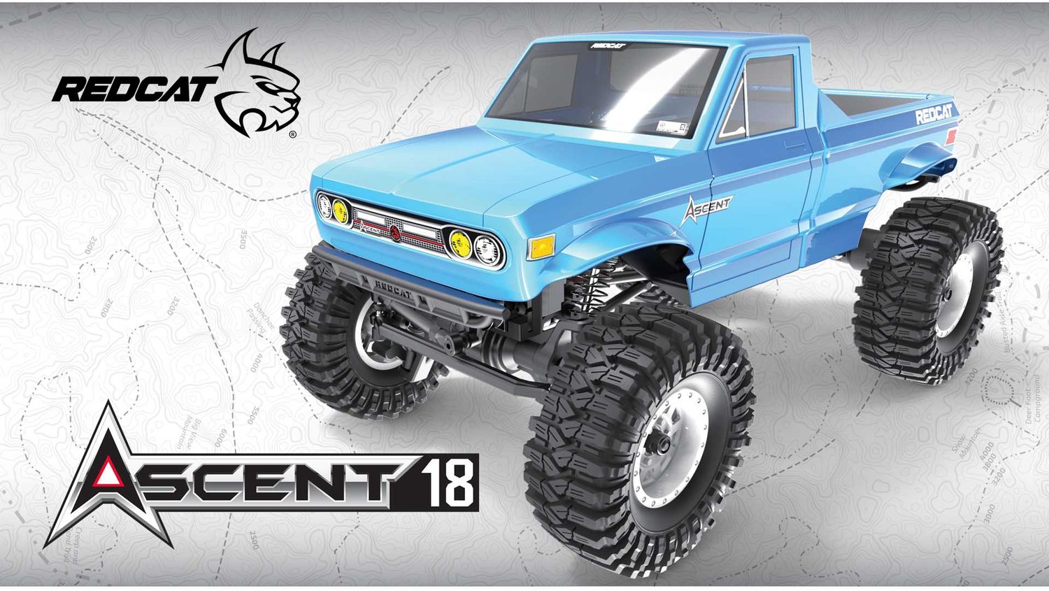 Redcat Ascent-18 1/18 Scale Brushed Electric Rock Crawler