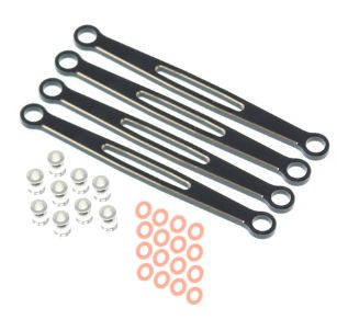 Redcat Rear Links (Brass)(Black)(4pcs)
