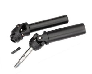 Rear Extreme Heavy-Duty Driveshaft Assembly, 2pc.   Fits Hoss, Rustler &amp; Slash. (USED)