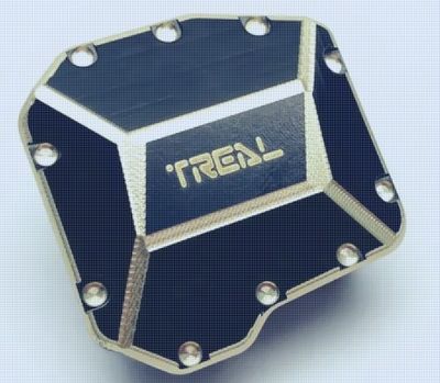Treal SCX10 III Brass Axle Diff Cover Heavy Weight 51g, fitting for SCX10 III Portal Axle (USED)