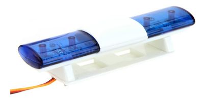 AX-501 Multi-Function Ultra Bright LEDLamp/Light for HSP 1/10/ 1/8 RC TRAXS CC01 4WD Axial SCX10 Model Car - (Color: Blue, CN) (USED)