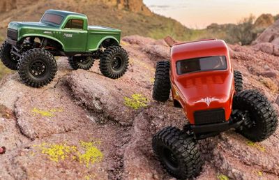 Redcat Ascent-18 Brushless - 1/18 Scale Brushless Electric Rock Crawler (GREEN)