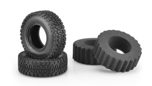 JConcepts© Bounty Hunters-1.9&quot; Tire (3.93) Fits 1.9&quot;, JC#3389,  Green Compound