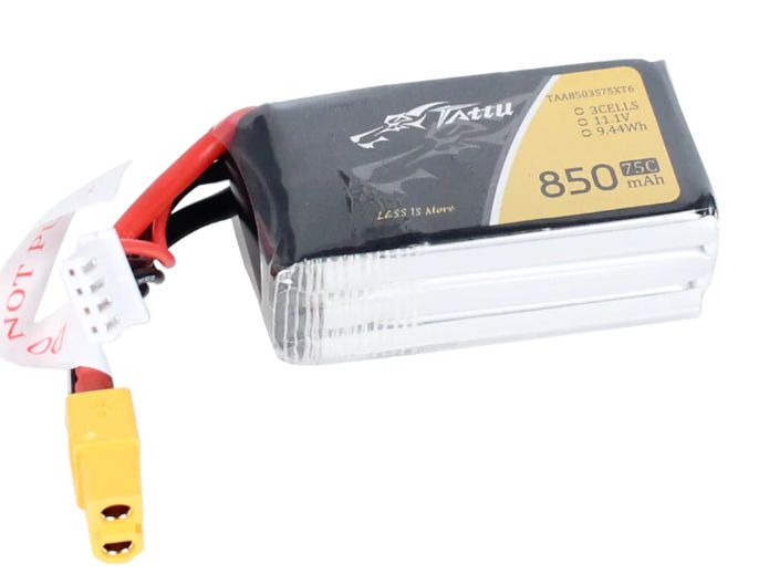 850mAh 3S 11.1 V with Xt60