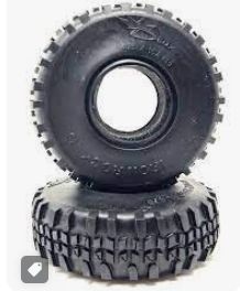 DLux Fab Iron Rock 475 Scale Class Tire for 1.9 Wheels (2 Pc)