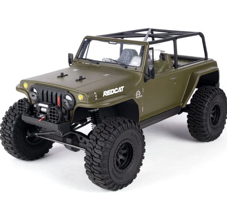 Redcat TC8 Marksman RC Crawler - 1:8 Brushed Electric Trail Crawler (GREEN)
