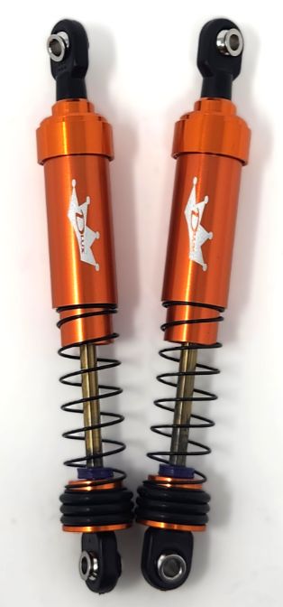 Dlux Fab Premium 92 mm Shocks-(2 pc) (ORANGE)