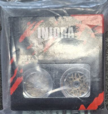 1.0 Beadlock Wheels, Brass, 4 pc., Silver/Gold