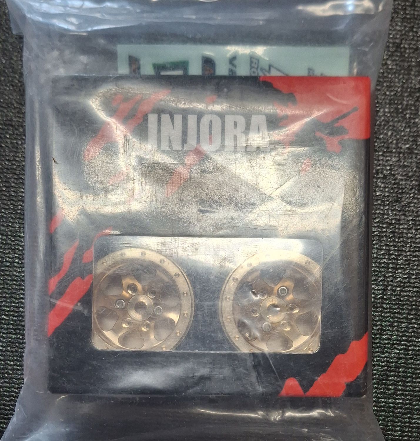 1.0 Beadlock Wheels, Brass, 4pc. Gold