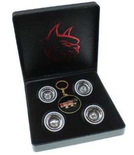 Dayton Wire Wheel Set (4 pcs.) (GOLD)