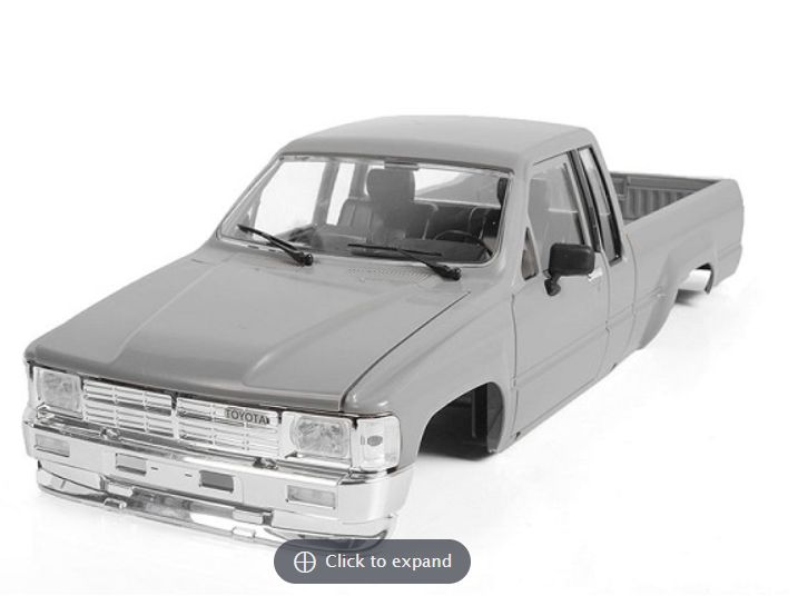 RC4WD 1987 Toyota XtraCab Hard Body Complete Set