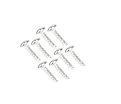 2x6mm Button Head Hex Self Tapping Screws (8pcs)