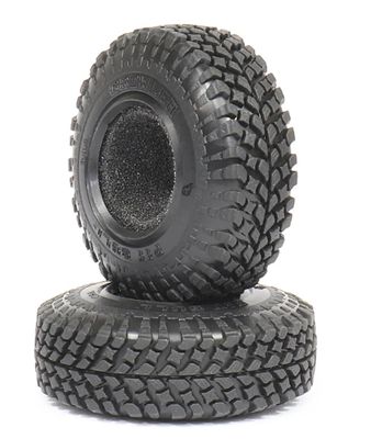 1&quot; Growler Scale Tires &amp; Foam Inserts (2pcs)