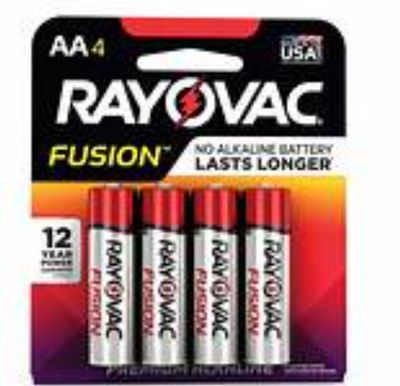 Controller Batteries, Rayovac, AA, 4 pack