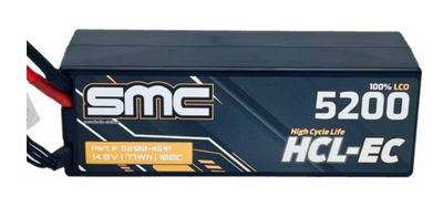 HCL-EC 14.8V 5200mAh 100C wired hardcase