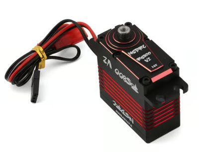 RC RS800 V2 Waterproof Brushless Aluminum Case Servo (HV) Special Edition (Red) w/Aluminum Horn