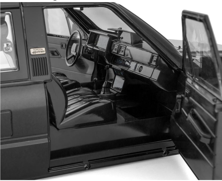 1985 Toyota 4Runner Hard Body Complete Set, Black