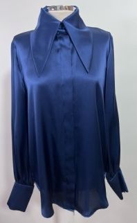 SEDA AZUL MARINO