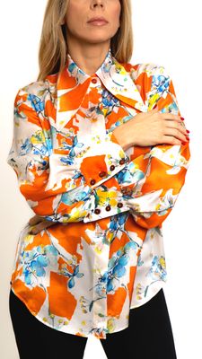 FLORES SILVESTRES NARANJA