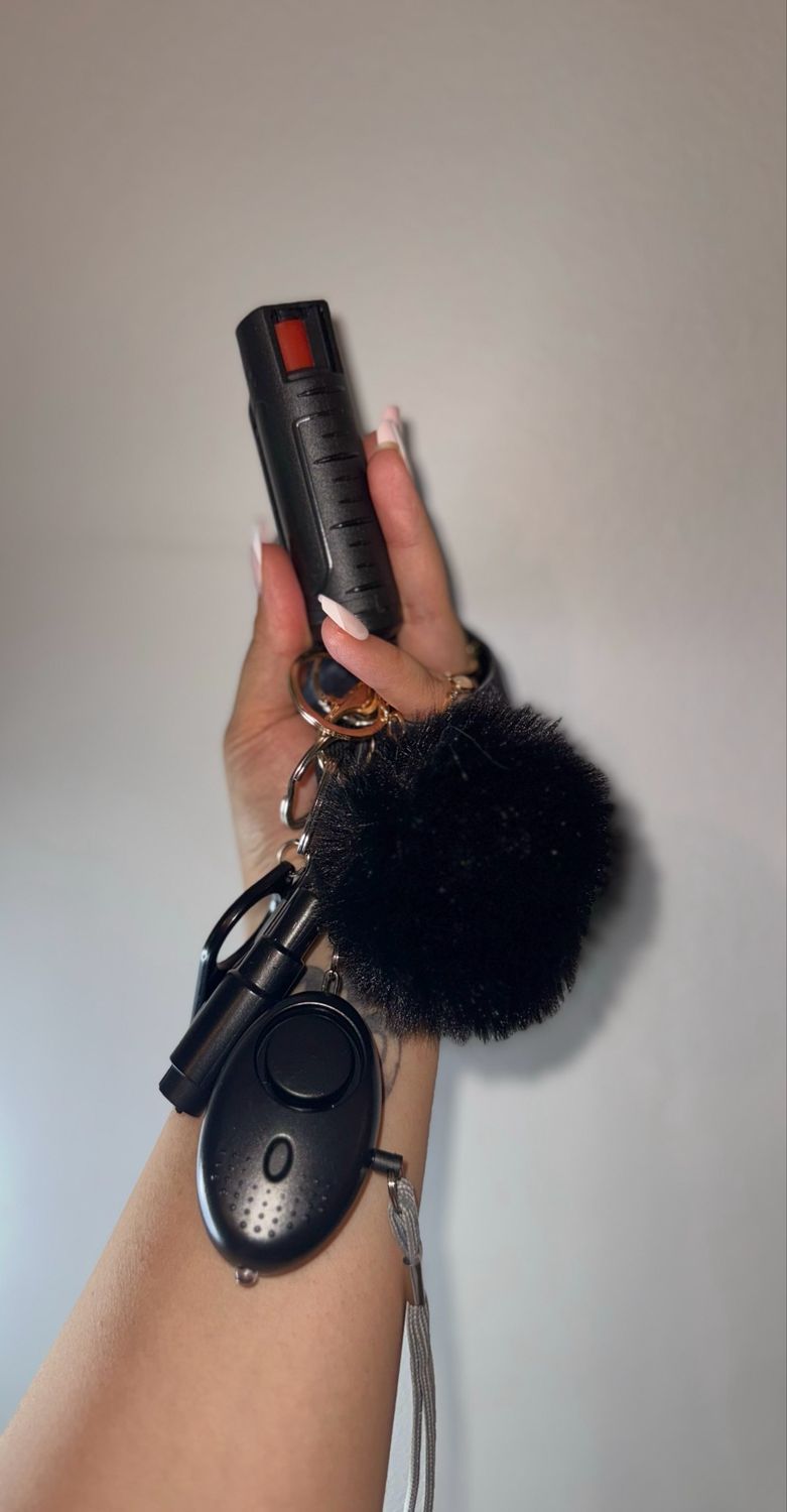 Försvars knippa med spray